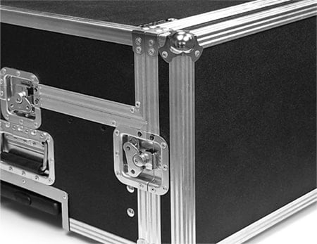 custom ata road case with side opening door