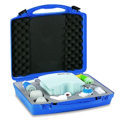 Blue Plastic Case with Custom Foam