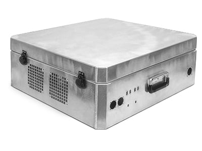 Welded Aluminum Case with CNC Cut Vent 2