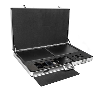 Aluminum Briefcase with Custom Foam 2