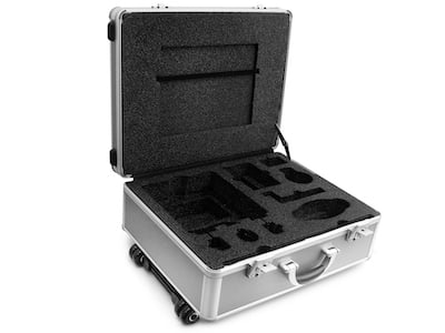 Wheeled Aluminum Case with Custom Foam