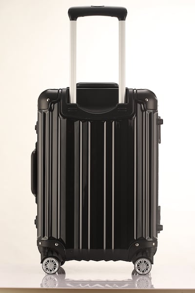 Black Wheeled Aluminum Case